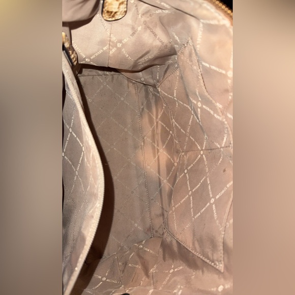 Michael Kors brown snakeskin purse - Picture 7 of 7